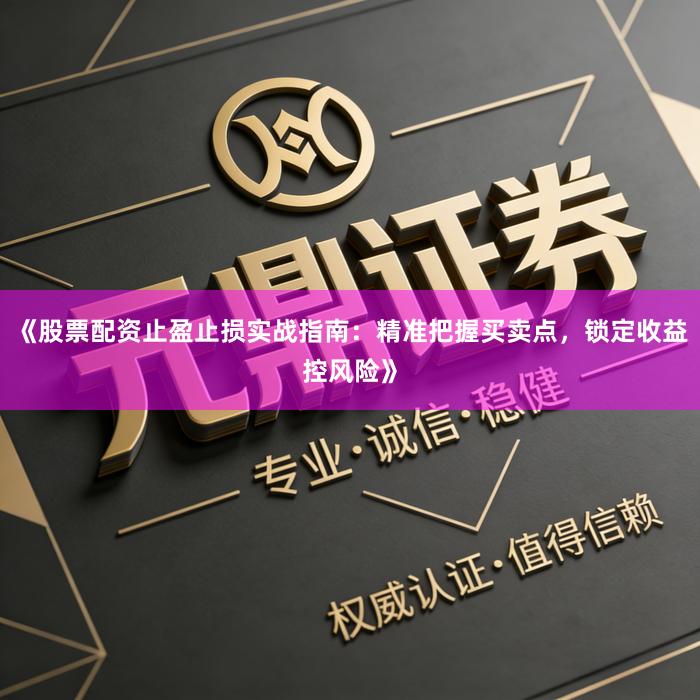 《股票配资止盈止损实战指南：精准把握买卖点，锁定收益控风险》