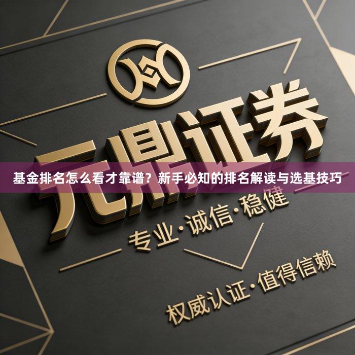 基金排名怎么看才靠谱？新手必知的排名解读与选基技巧